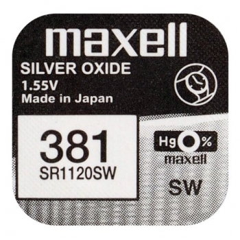 Bateria zegarkowa Maxell 381