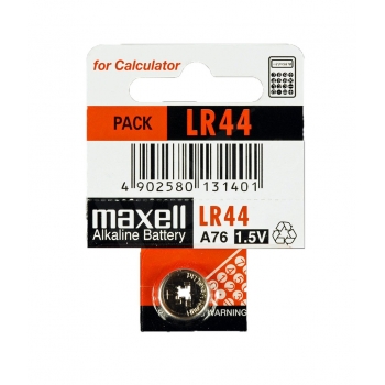 Bateria Maxell A76 (LR44)